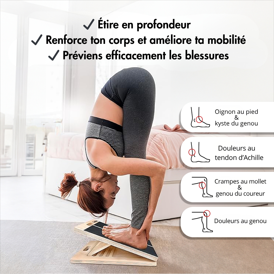 Planche incliné(e)