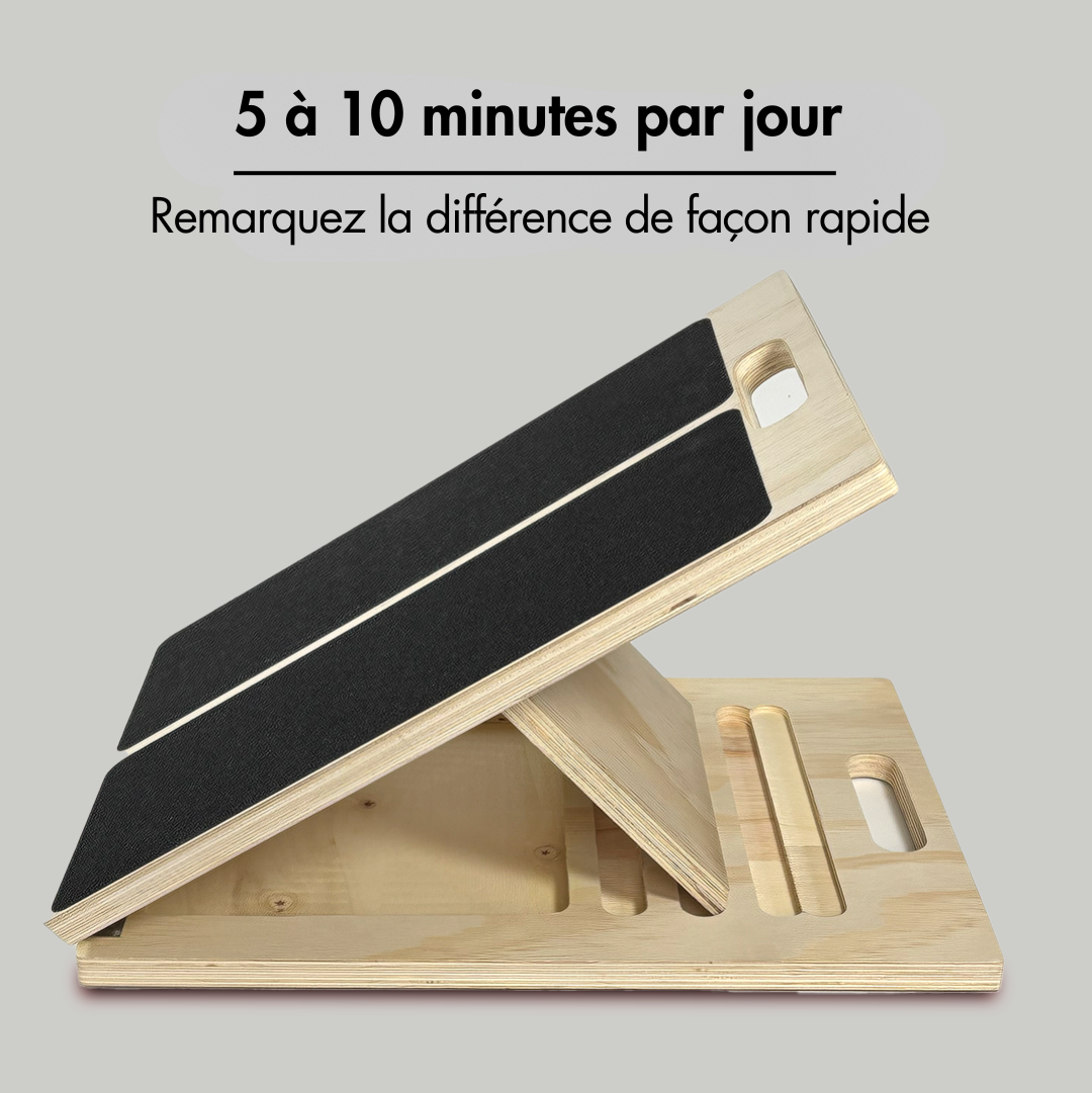 Planche incliné(e)